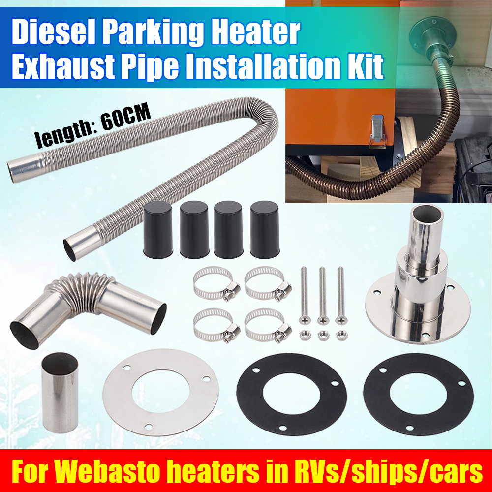 Diesel Heater Ducting Kit - 24mm 디젤 히터 배기 파이프 키트,