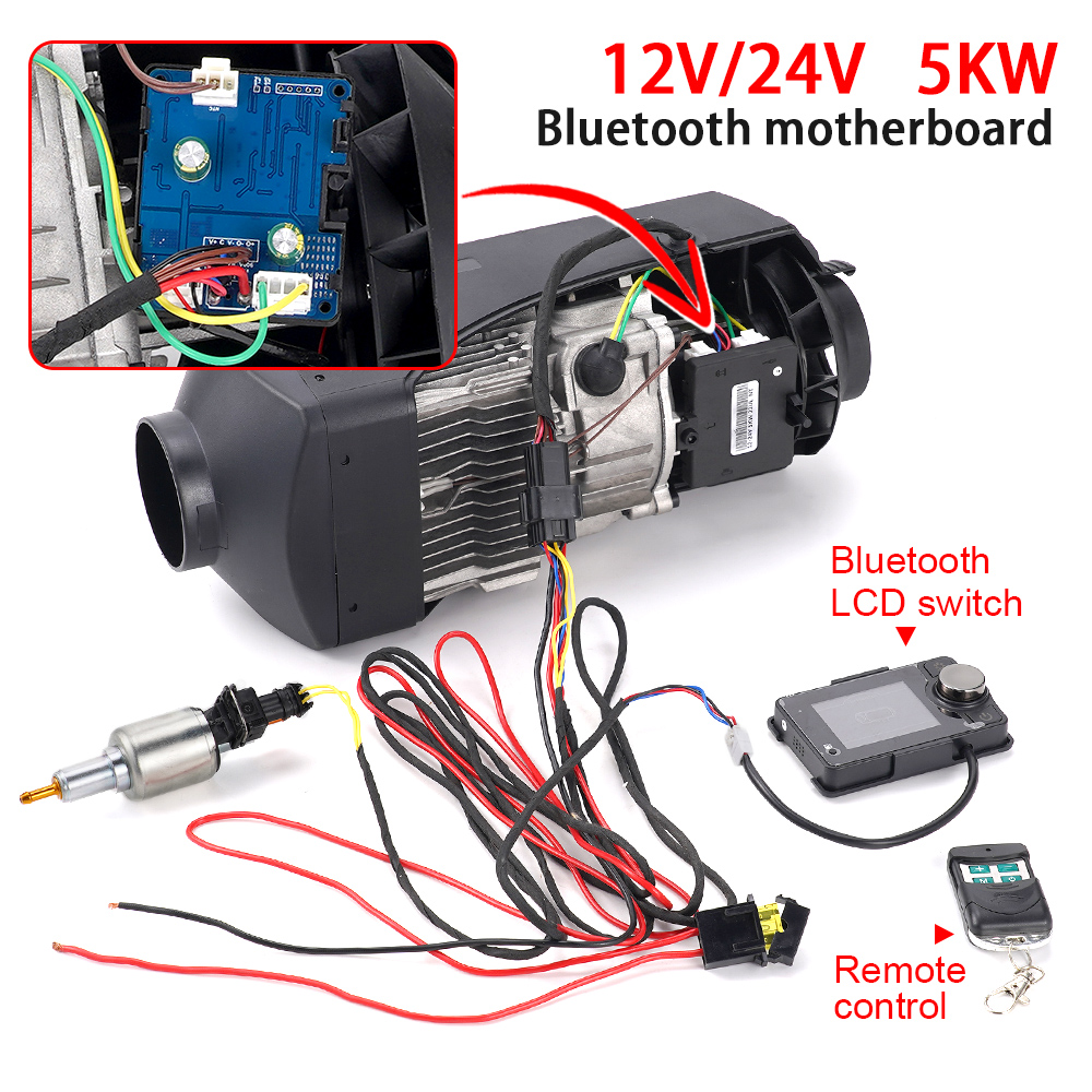 Diesel Air Heater Lcd Controller - 5-8kW 주차용 히터 액세서리, 블루투스, 에어,