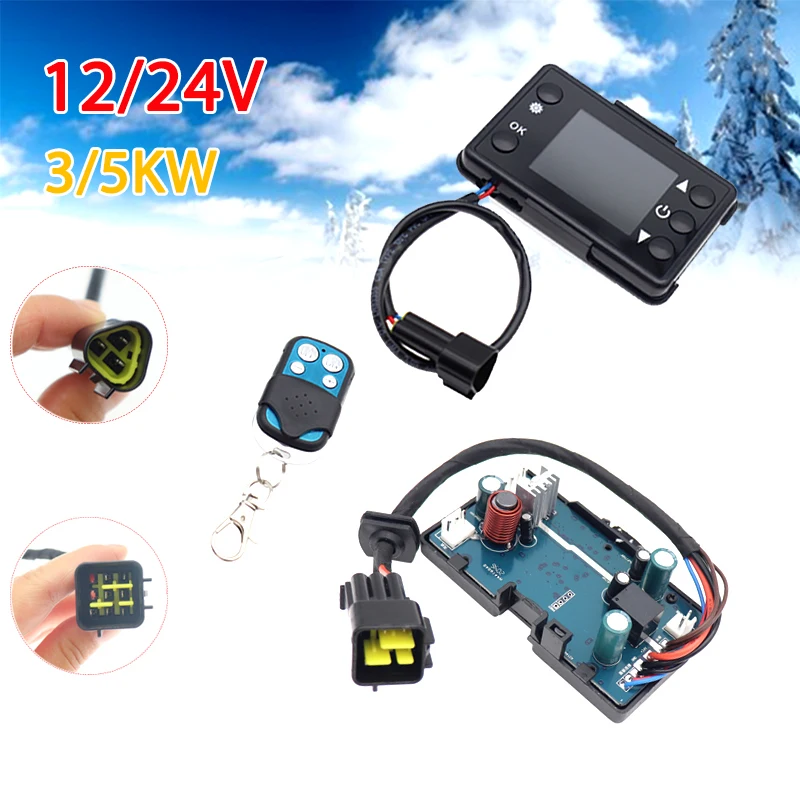 Diesel Air Heater Lcd Controller - 12V/24V 디젤 차량용 에어 히터, LCD
