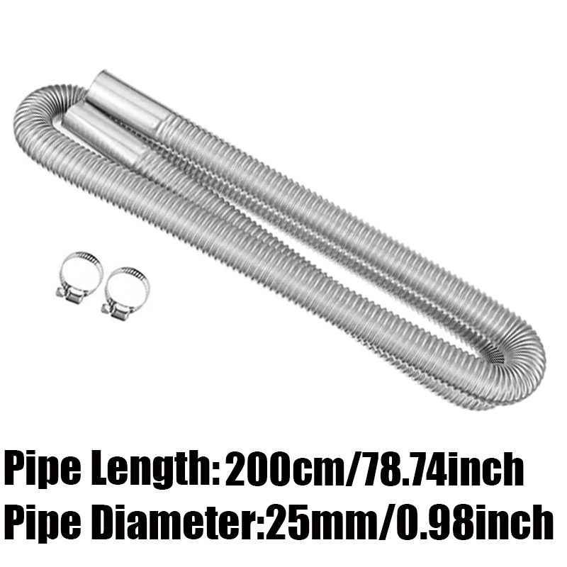 200cm 자동차 에어 디젤 주차 히터 배기 파이프 튜 - Diesel Heater Silencer Muffler 리뷰 및 가격