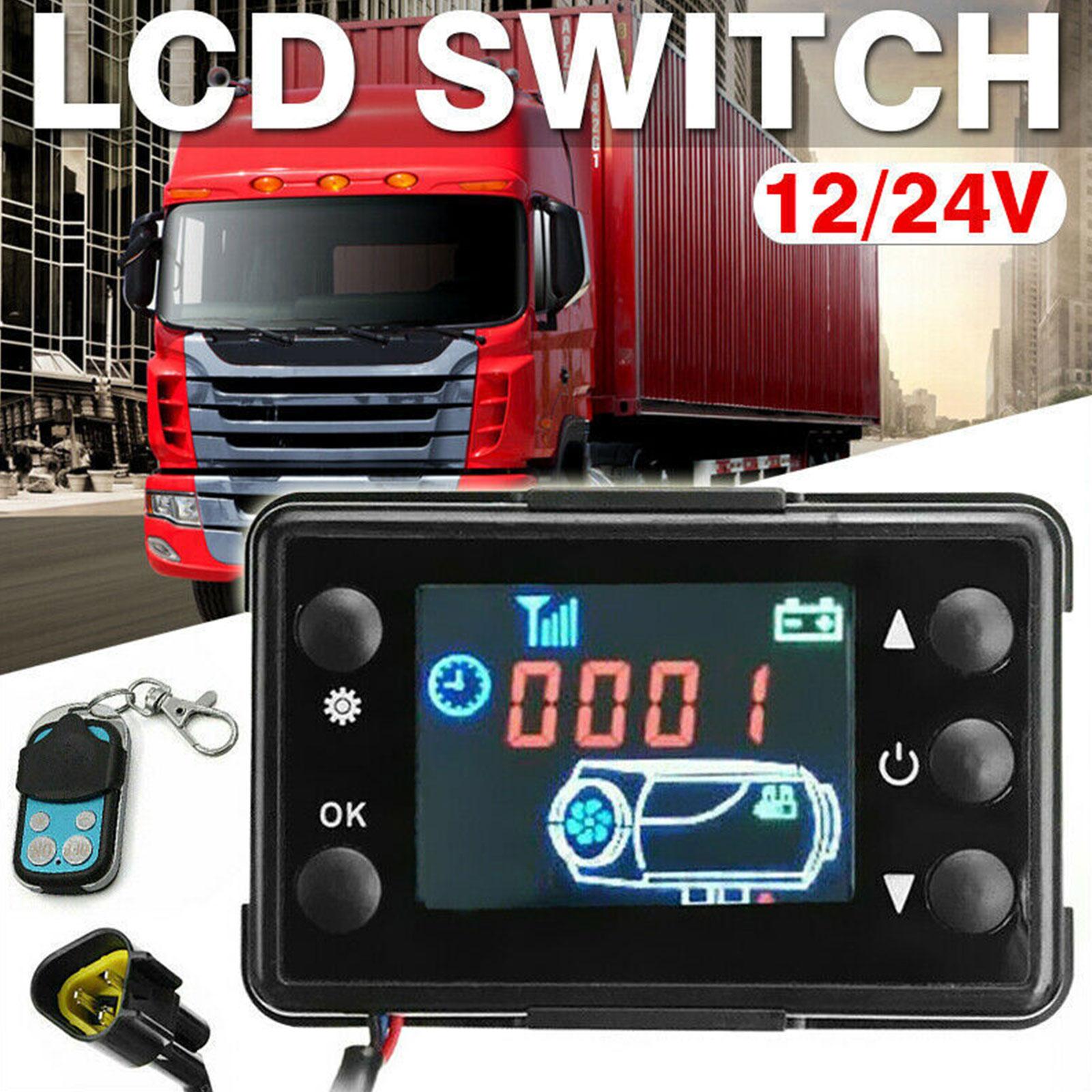 범용 주차 히터 컨트롤러 키트 12V/24V LCD 모 - Parking Heater Remote Control Kit 리뷰 및 가격