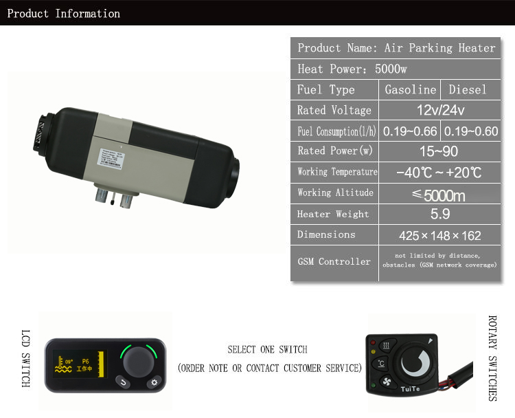 JP 고품질 디젤 에어 히터 5KW, 12V/24V,  - Air Diesel Heater 5Kw Bluetooth 리뷰 및 가격