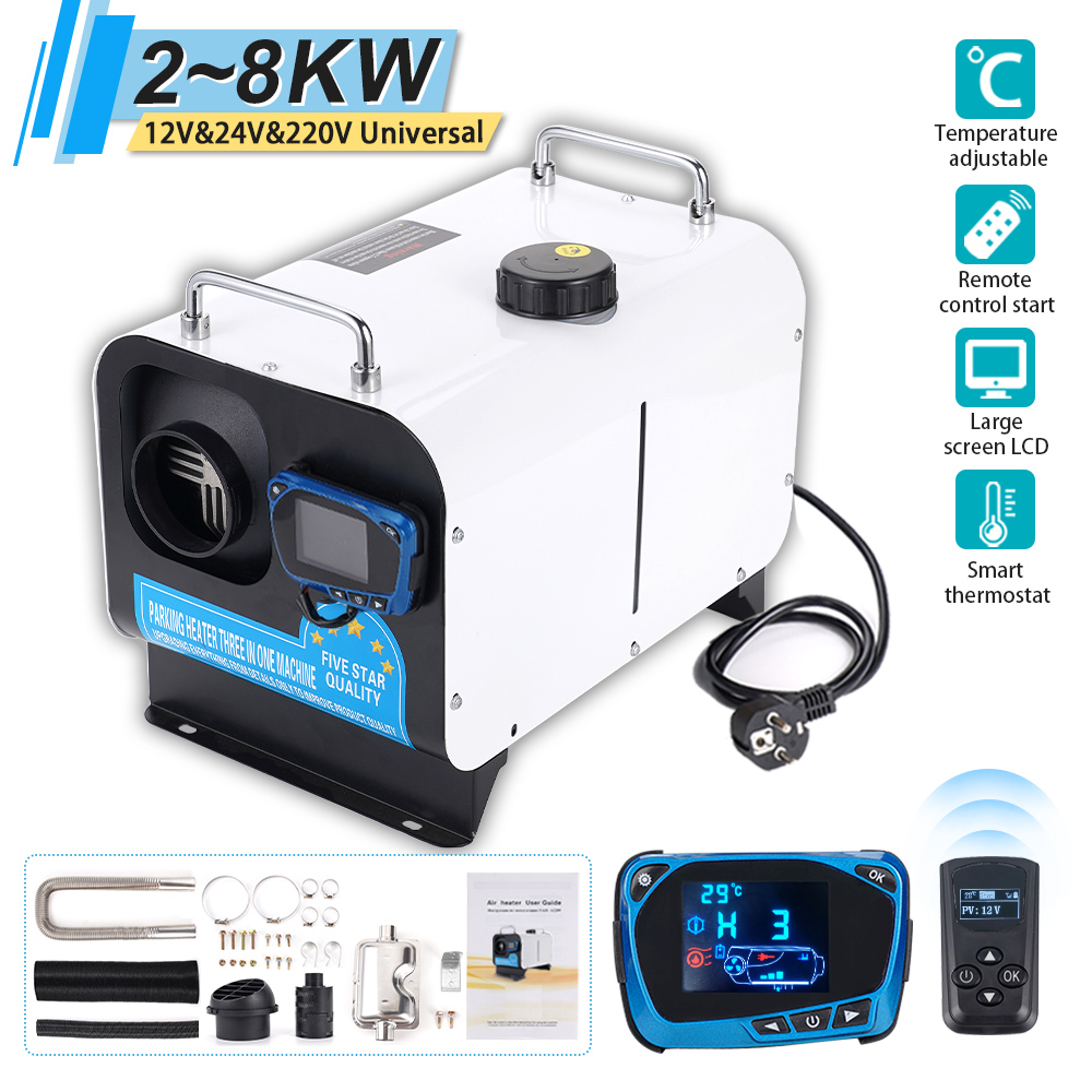2-8KW 12V&24V&220V 차량용 디젤 히터 블 - Diesel Parking Heater 8Kw 24V 리뷰 및 가격