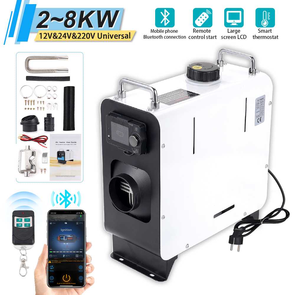 범용 2~8kW 에어 디젤 히터, 12V/24V/220 - Diesel Parking Heater 8Kw 24V 리뷰 및 가격