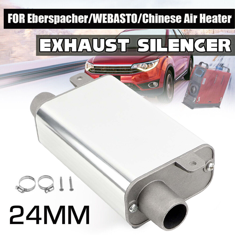 S 사이즈 업그레이드 24mm 배기 파이프 머플러 웹스 - Diesel Heater Silencer Muffler 리뷰 및 가격