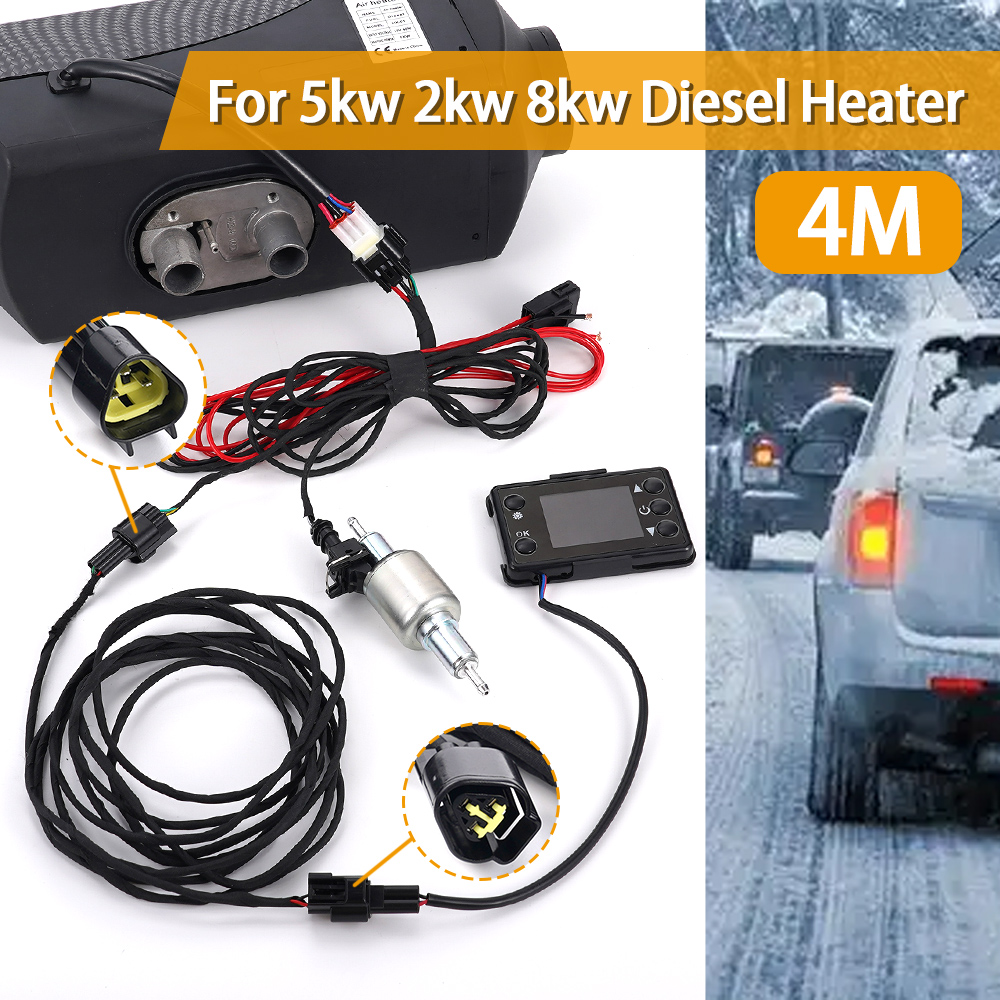 4M 12V/24V 디젤 히터 디젤 히터 케이블 어댑터 - Diesel Heater Ducting Kit 리뷰 및 가격