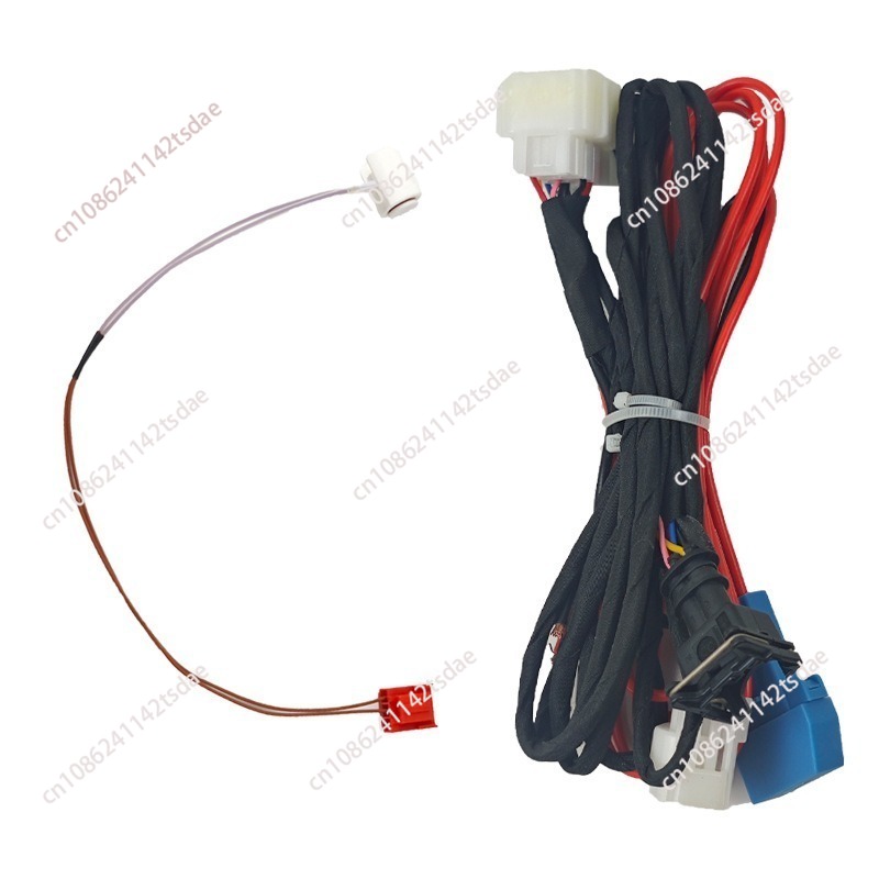 주요 부품인 메인보드, LCD 스위치, 리모컨, 배선  - Parking Heater Remote Control Kit 리뷰 및 가격