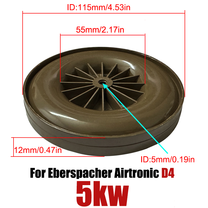 4X 디젤 히터 블로워 팬 모터 윈드 휠 (Ebersp - Diesel Air Heater 5Kw 12V 리뷰 및 가격