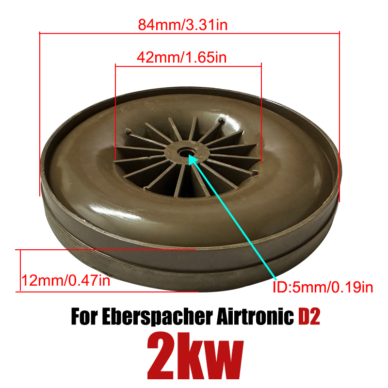 4X 디젤 히터 블로워 팬 모터 윈드 휠 (Ebersp - Diesel Air Heater 5Kw 12V 리뷰 및 가격