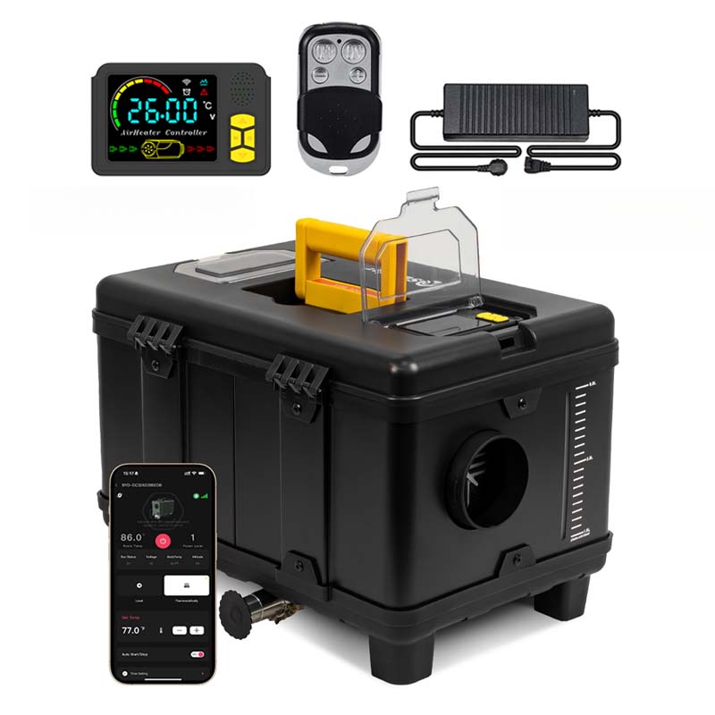 8KW 12V/24V/220V 블루투스 앱 제어 디젤  - 12V Diesel Heater With Remote 리뷰 및 가격