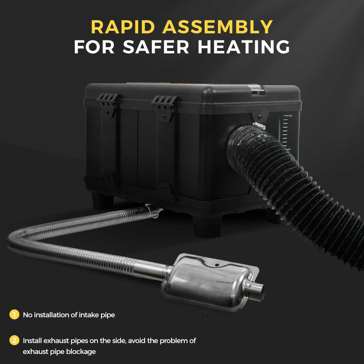 8KW 12V/24V/220V 블루투스 앱 제어 디젤  - 12V Diesel Heater With Remote 리뷰 및 가격