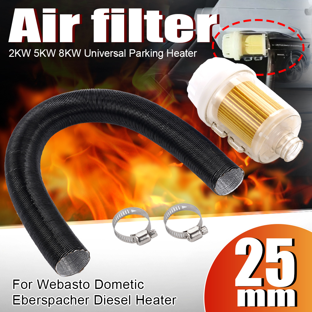 25mm 디젤 히터용 공기 흡입 필터 키트, 60cm  - Diesel Heater 2Kw 리뷰 및 가격