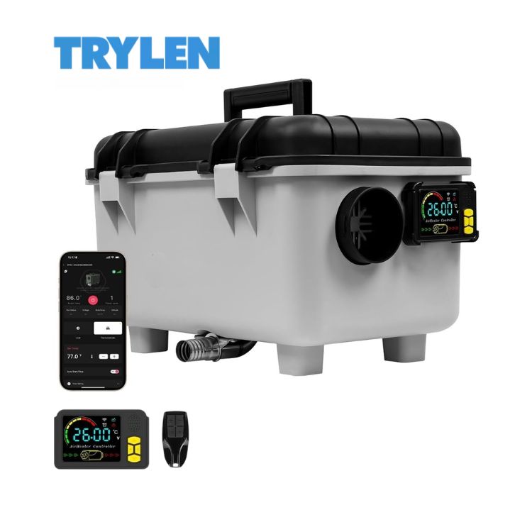 디젤 히터 8KW, 24V 12V 올인원 휴대용 디젤  - Diesel Air Heater Lcd Controller 리뷰 및 가격