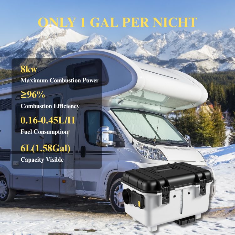 디젤 히터 8KW, 24V 12V 올인원 휴대용 디젤  - Diesel Air Heater Lcd Controller 리뷰 및 가격
